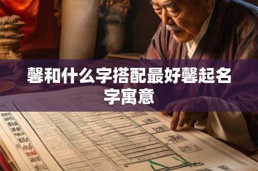 馨和什么字搭配最好馨起名字寓意 馨和什么字搭配最好馨起名字寓意