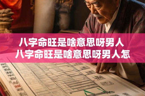 八字命旺是啥意思呀男人 八字命旺是啥意思呀男人怎么看