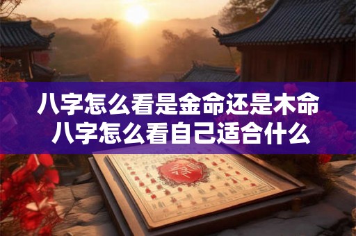 八字怎么看是金命还是木命 八字怎么看自己适合什么工作 八字怎么看是金命还是木命 八字怎么看自己适合什么工作