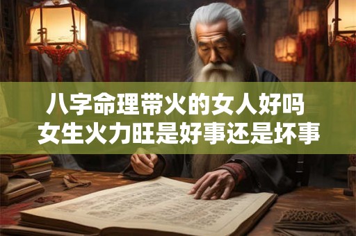 八字命理带火的女人好吗 女生火力旺是好事还是坏事呢 八字命理带火的女人好吗 女生火力旺是好事还是坏事呢
