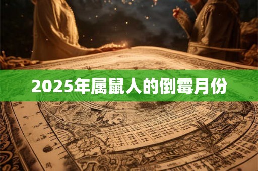 2025年属鼠人的倒霉月份 2025年属鼠人的倒霉月份