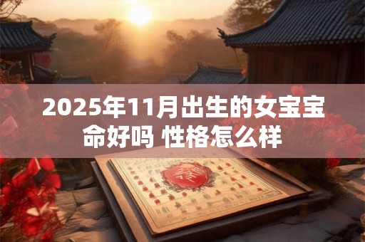 2025年11月出生的女宝宝命好吗 性格怎么样 2025年11月出生的女宝宝命好吗 性格怎么样