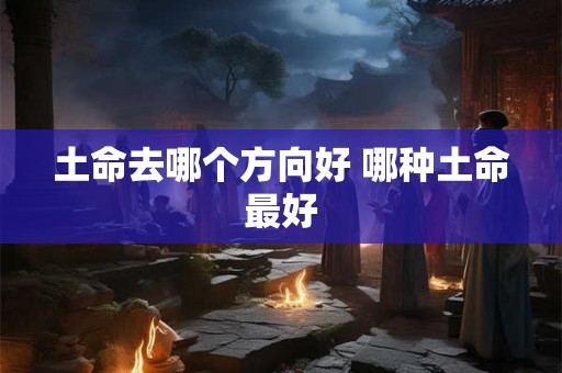 土命去哪个方向好 哪种土命最好