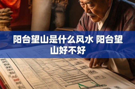 阳台望山是什么风水 阳台望山好不好 阳台望山是什么风水 阳台望山好不好