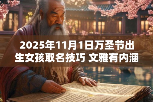 2025年11月1日万圣节出生女孩取名技巧 文雅有内涵的名字推荐