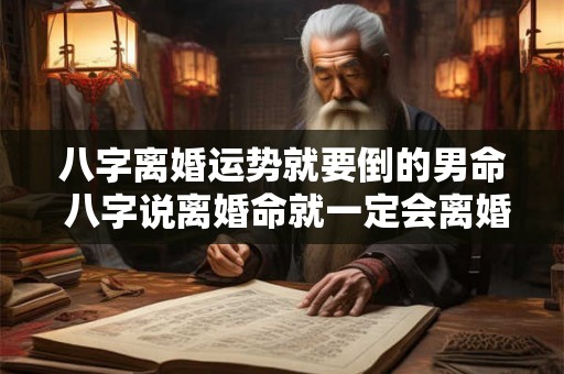八字离婚运势就要倒的男命 八字说离婚命就一定会离婚吗 八字离婚运势就要倒的男命 八字说离婚命就一定会离婚吗