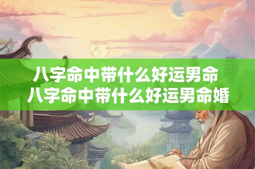 八字命中带什么好运男命 八字命中带什么好运男命婚姻 八字命中带什么好运男命 八字命中带什么好运男命婚姻