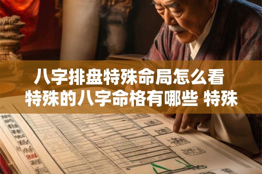 八字排盘特殊命局怎么看 特殊的八字命格有哪些 特殊命局好还是不好 八字排盘特殊命局怎么看 特殊的八字命格有哪些 特殊命局好还是不好