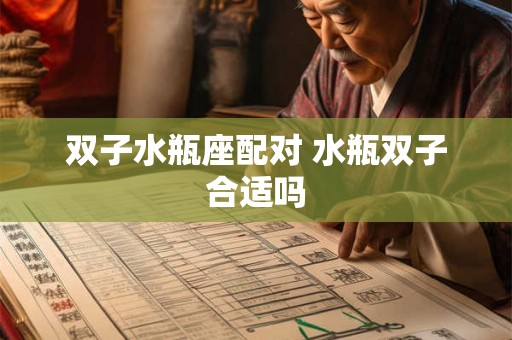双子水瓶座配对 水瓶双子合适吗 双子水瓶座配对 水瓶双子合适吗