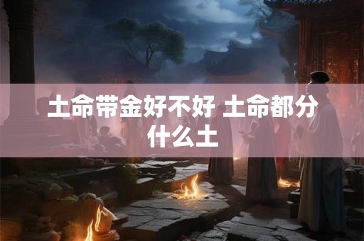 土命带金好不好 土命都分什么土