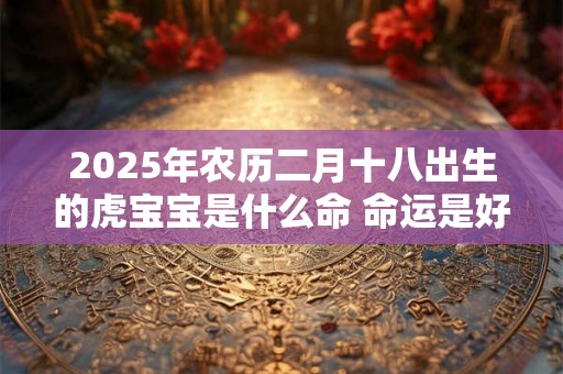 2025年农历二月十八出生的虎宝宝是什么命 命运是好是坏 2025年农历二月十八出生的虎宝宝是什么命 命运是好是坏
