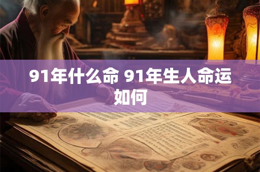 91年什么命 91年生人命运如何 91年什么命 91年生人命运如何