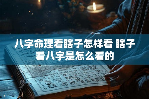 八字命理看瞎子怎样看 瞎子看八字是怎么看的 八字命理看瞎子怎样看 瞎子看八字是怎么看的