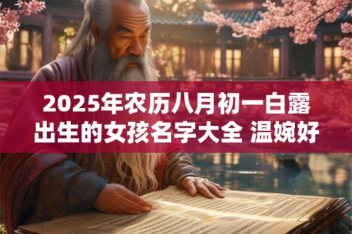 2025年农历八月初一白露出生的女孩名字大全 温婉好听 2025年农历八月初一白露出生的女孩名字大全 温婉好听