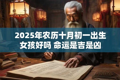 2025年农历十月初一出生女孩好吗 命运是吉是凶