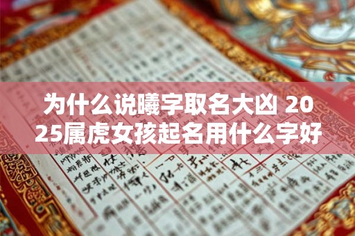 为什么说曦字取名大凶 2025属虎女孩起名用什么字好
