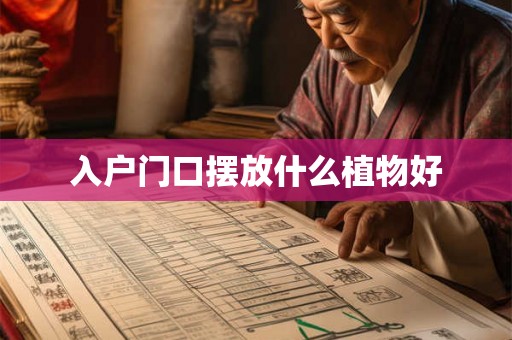 入户门口摆放什么植物好 入户门口摆放什么植物好