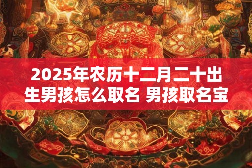 2025年农历十二月二十出生男孩怎么取名 男孩取名宝典 2025年农历十二月二十出生男孩怎么取名 男孩取名宝典