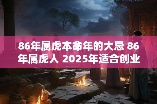 86年属虎本命年的大忌 86年属虎人 2025年适合创业吗 86年属虎本命年的大忌 86年属虎人 2025年适合创业吗