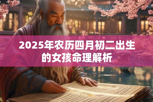 2025年农历四月初二出生的女孩命理解析 2025年农历四月初二出生的女孩命理解析