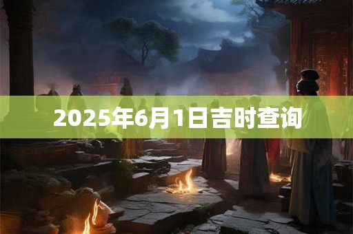 2025年6月1日吉时查询