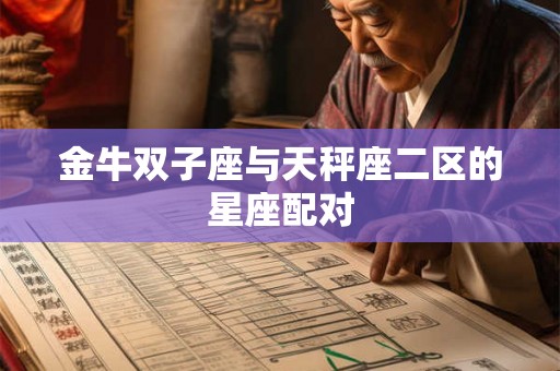 金牛双子座与天秤座二区的星座配对 金牛双子座与天秤座二区的星座配对