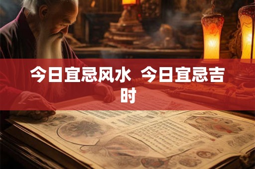 今日宜忌风水 今日宜忌吉时 今日宜忌风水 今日宜忌吉时