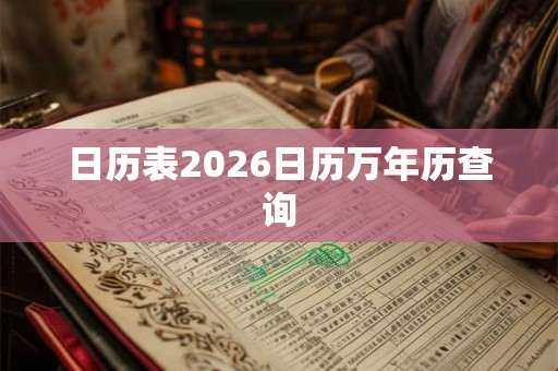 日历表2026日历万年历查询 日历表2026日历万年历查询