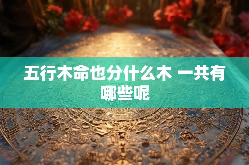 五行木命也分什么木 一共有哪些呢 五行木命也分什么木 一共有哪些呢