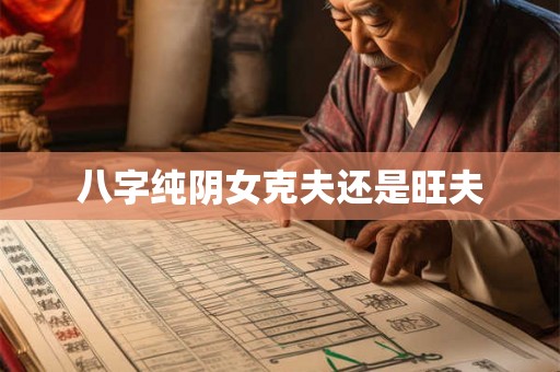 八字纯阴女克夫还是旺夫