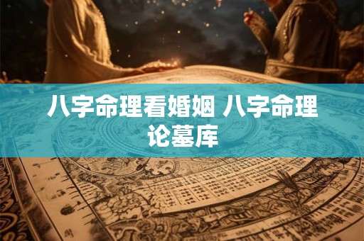 八字命理看婚姻 八字命理论墓库