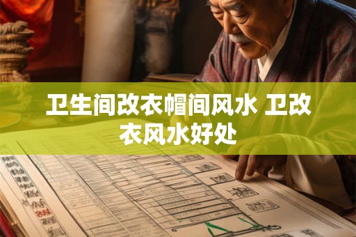 卫生间改衣帽间风水 卫改衣风水好处 卫生间改衣帽间风水 卫改衣风水好处