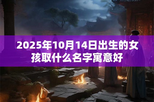 2025年10月14日出生的女孩取什么名字寓意好 2025年10月14日出生的女孩取什么名字寓意好