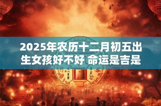 2025年农历十二月初五出生女孩好不好 命运是吉是凶 2025年农历十二月初五出生女孩好不好 命运是吉是凶