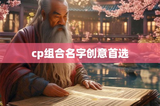 cp组合名字创意首选 cp组合名字创意首选