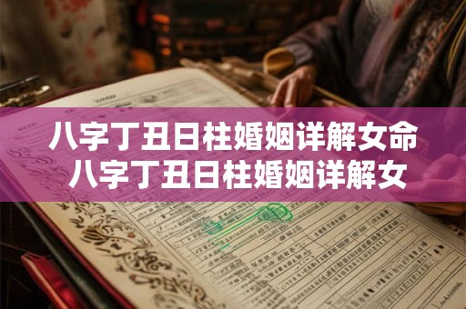八字丁丑日柱婚姻详解女命 八字丁丑日柱婚姻详解女命命运