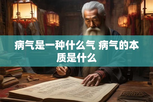 病气是一种什么气 病气的本质是什么 病气是一种什么气 病气的本质是什么
