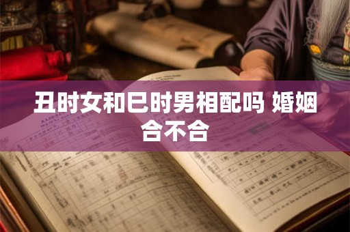 丑时女和巳时男相配吗 婚姻合不合