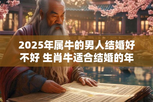 2025年属牛的男人结婚好不好 生肖牛适合结婚的年龄 2025年属牛的男人结婚好不好 生肖牛适合结婚的年龄