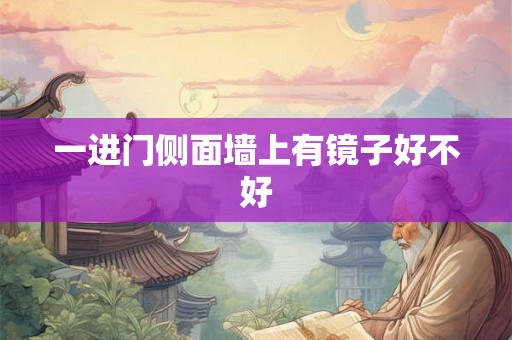 一进门侧面墙上有镜子好不好 一进门侧面墙上有镜子好不好