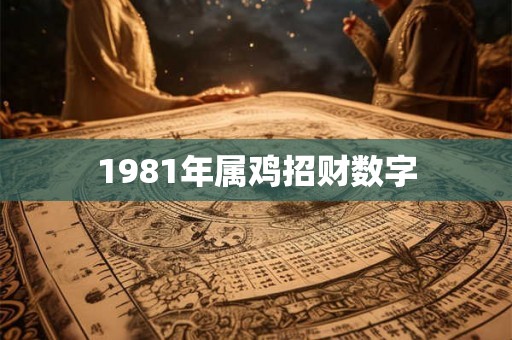 1981年属鸡招财数字 1981年属鸡招财数字