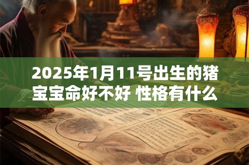 2025年1月11号出生的猪宝宝命好不好 性格有什么特点