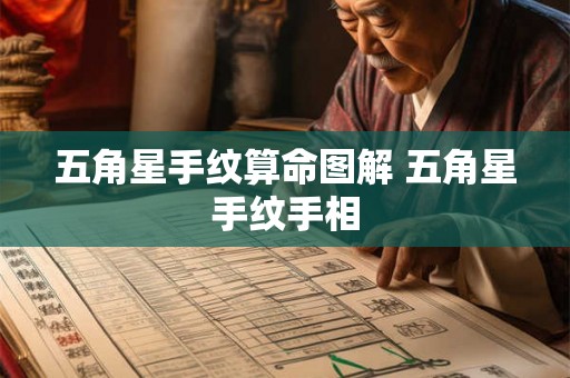五角星手纹算命图解 五角星手纹手相 五角星手纹算命图解 五角星手纹手相
