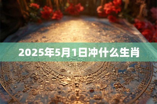 2025年5月1日冲什么生肖 2025年5月1日冲什么生肖