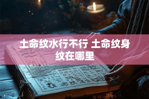 土命纹水行不行 土命纹身纹在哪里