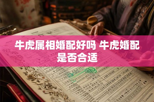 牛虎属相婚配好吗 牛虎婚配是否合适 牛虎属相婚配好吗 牛虎婚配是否合适