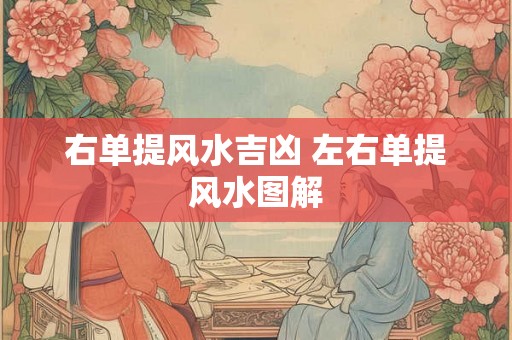 右单提风水吉凶 左右单提风水图解 右单提风水吉凶 左右单提风水图解