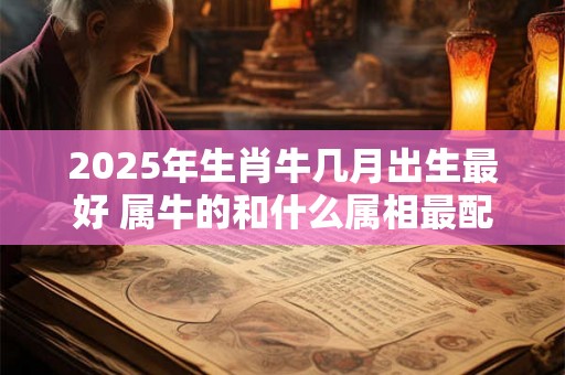 2025年生肖牛几月出生最好 属牛的和什么属相最配 2025年生肖牛几月出生最好 属牛的和什么属相最配