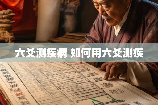 六爻测疾病 如何用六爻测疾