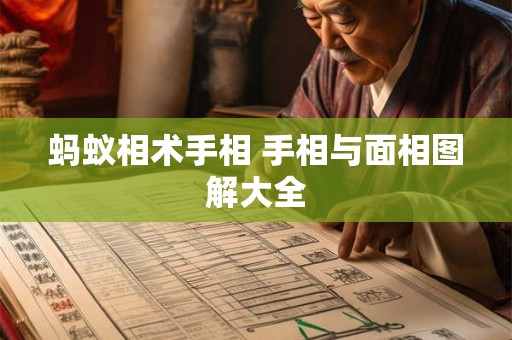 蚂蚁相术手相 手相与面相图解大全 蚂蚁相术手相 手相与面相图解大全